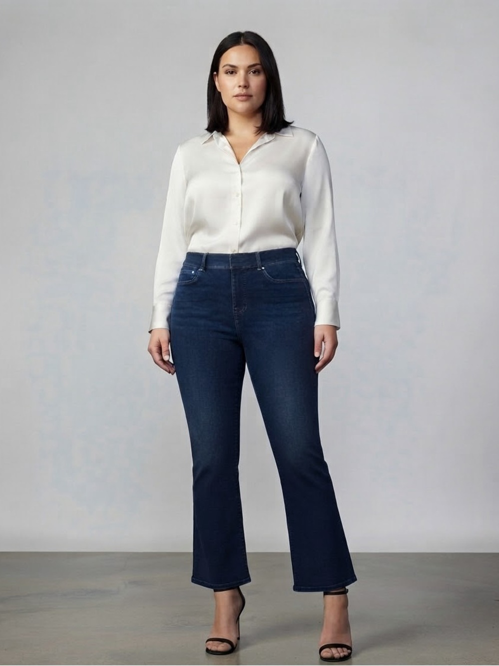 SPANX Shape Everywhere Kick Flare Jeans
